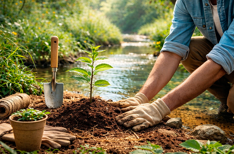 Plantio e conservação da natureza