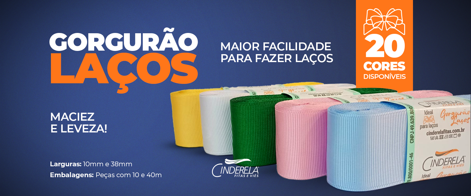 Gorgurão Laços